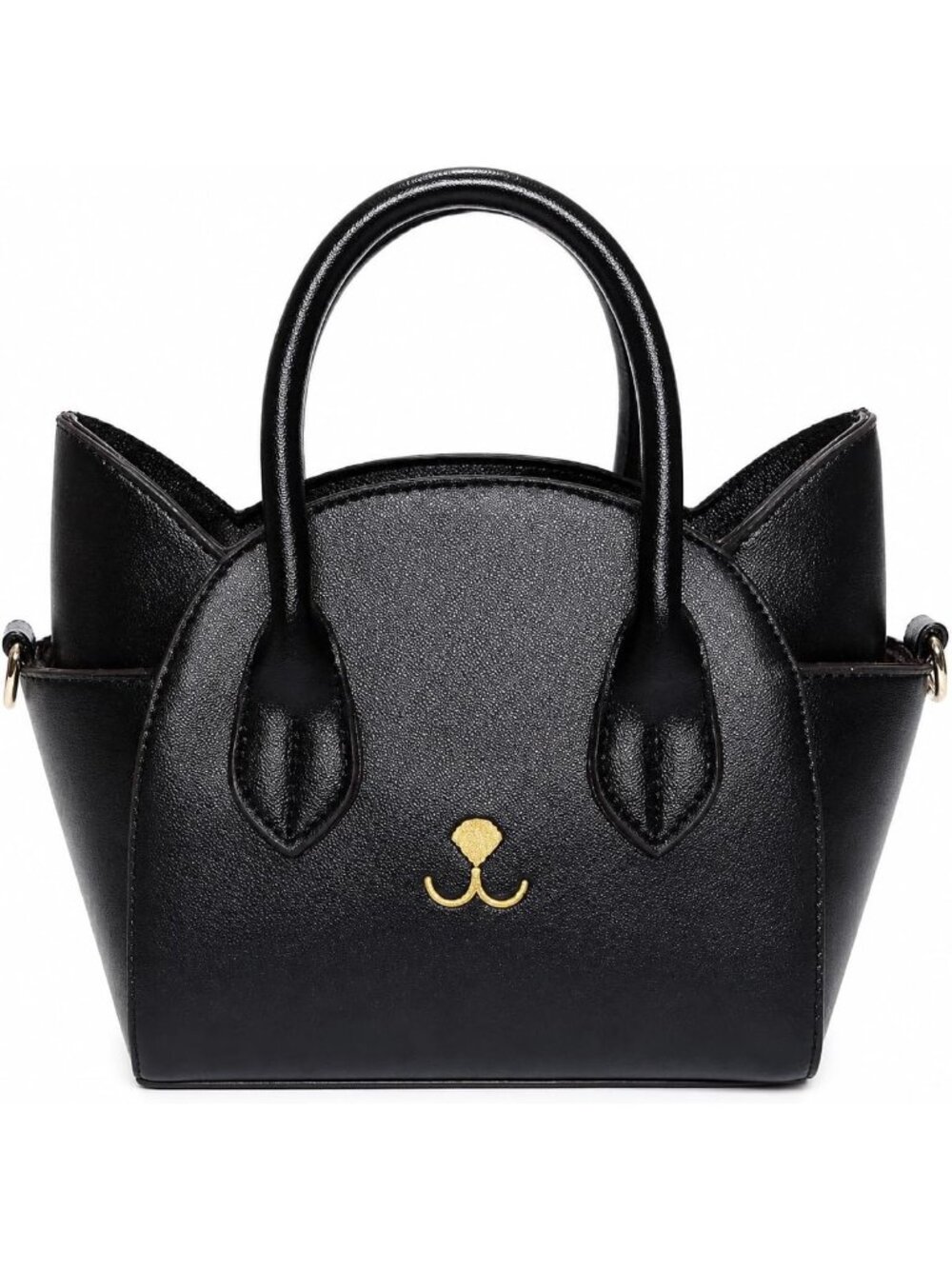 🎃Goth Cat Purse Top Handle Shoulder Bag Pu Leather Gothic Handbag Crossbody Bag
